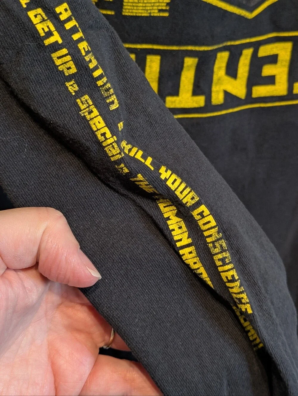 3 Shinedown Attention Attention 2019 Tour Long Sleeve S